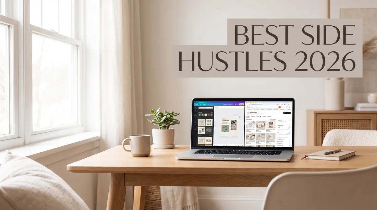 Best Side Hustles 2026 From Home: Digital Product Ideas That Actually Work